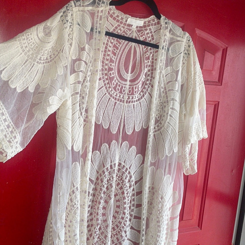 Sheer kimono M